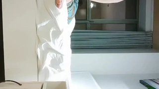 少妇，还得良家的好，穿着睡衣就迫不及待